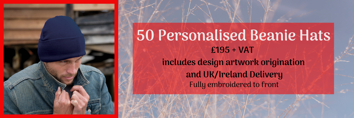 Personalised Beanie Hats Special Offer