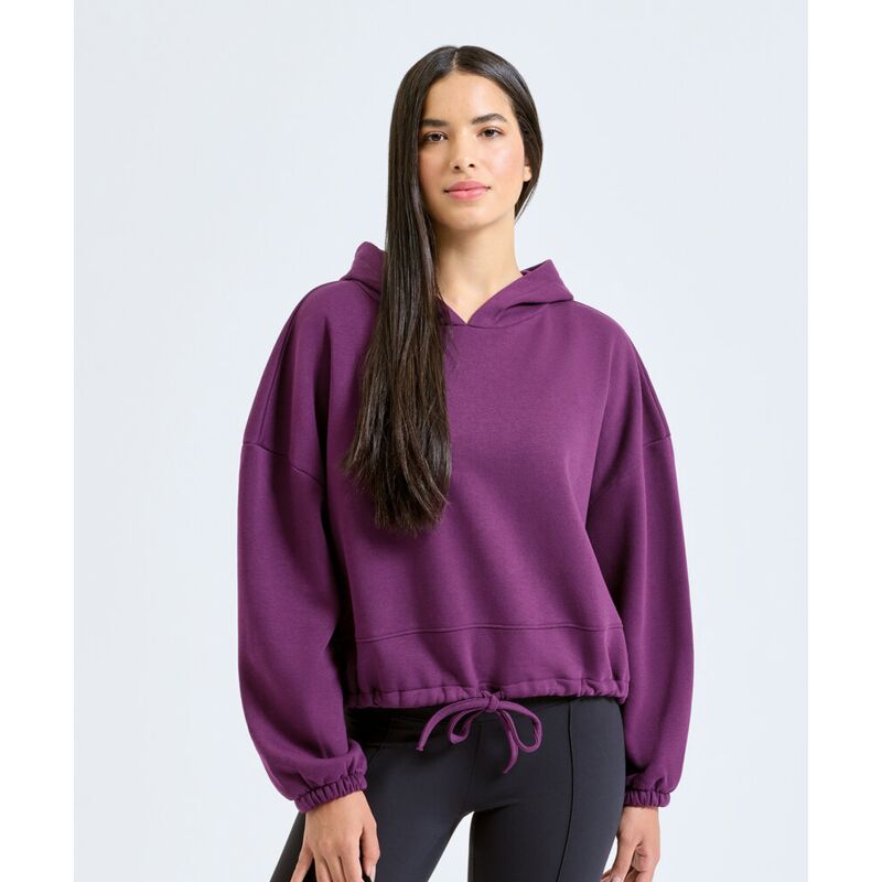 Women's TriDri® cropped oversize hoodie Thumbnail