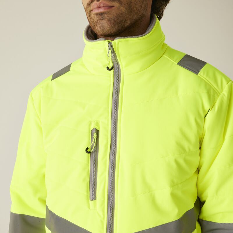 Hi-vis two-tone thermal jacket Thumbnail
