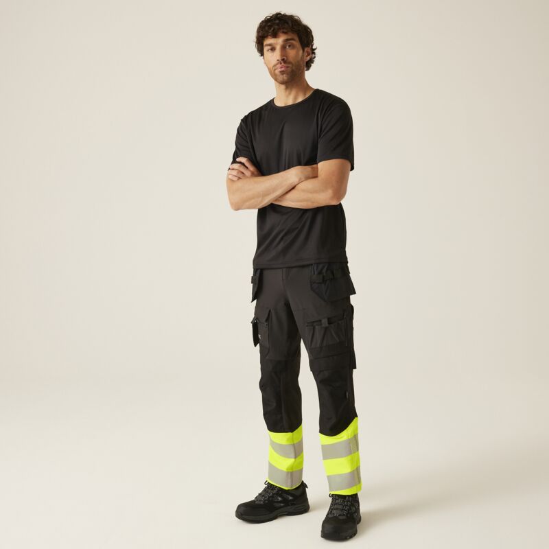 Hi-Vis X-Pro Stretch holster trousers (Class 1) Thumbnail